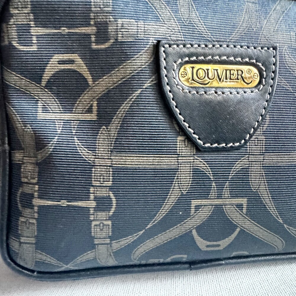 Vintage Louvier Equestrian Print Small Camera Bag - Picture 6 of 9
